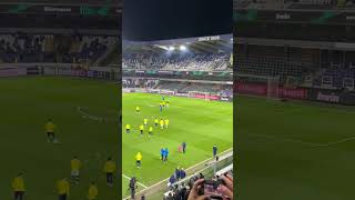 ISINMAK İÇİN SAHADAYIZ | Union Saint-Gilloise - Fenerbahçe 07.03.2024 | #fenerbahçe #shorts
