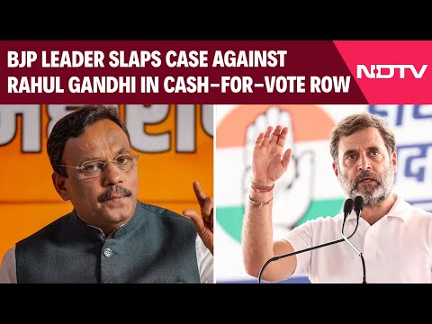 Rahul Gandhi News | BJP Leader Slaps Case Against Rahul Gandhi In Cash-For-Vote Row: "Truth Is..."