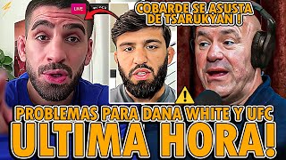 ⚠️¡ILIA TOPURIA CRITICADO POR HUIR DE TSARUKYAN! ¡UFC EN GRAVES PROBLEMAS SI CHIMAEV GANA EL TÍTULO!