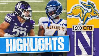 South Dakota State vs Northwestern Highlights 🏈 FOX College Football