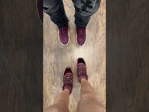 HERS&HIS😍Rate 1-10👇🏽#shoes #shoecollector #sneakerhead #womenshoes #couples