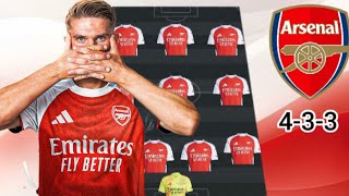 🚨 Arsenal First Squad: Viktor Gyokeres Debut✅🔥 Arsenal Possible 1st Squad Line-up Next Season 2025🔥