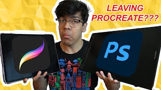 PROCREATE ARTIST TRIES PHOTOSHOP?