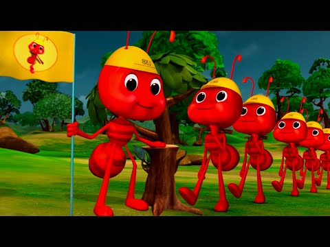 アリさんのこうしん 🐜👣 | 童謡と子供の歌 | 教育アニメ -リトルベイビーバム | 知育動画 | Little Baby Bum Japanese
