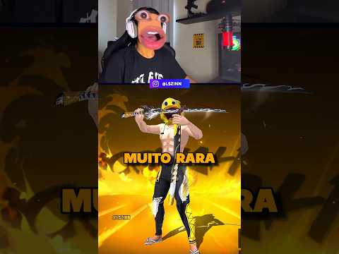 GANHEI UMA CONTA DAS CONTAS MAIS RARAS DO FREE FIRE 😳 #freefire #shorts