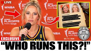 WNBA In PANIC MODE As Sophie Cunningham DIDN'T HOLD BACK Over Engelbert and Caitlin
