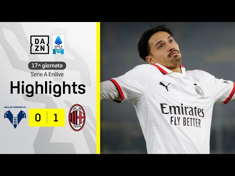 REIJNDERS rilancia i rossoneri: Verona-Milan 0-1 | Serie A Enilive | DAZN Highlights