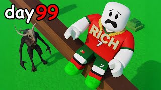 i survived 99 nights in the forest Roblox...?