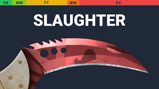 Talon Knife Slaughter Wear Preview