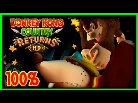 Donkey Kong Country Returns HD SWITCH 🍌Mundo 4: CAVERNA 100% 🍌"¡¿60€?!, TOPOTA MADRE"