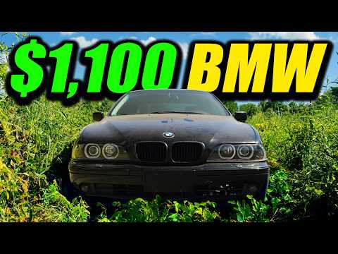 I Bought An Abandoned BMW for $1,100...and Tried To Fix it in UNDER 5 DAYS!