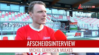 Screenshot van video Michel Gerritsen Mulkes: "Veel mooie momenten" | Afscheidsinterview