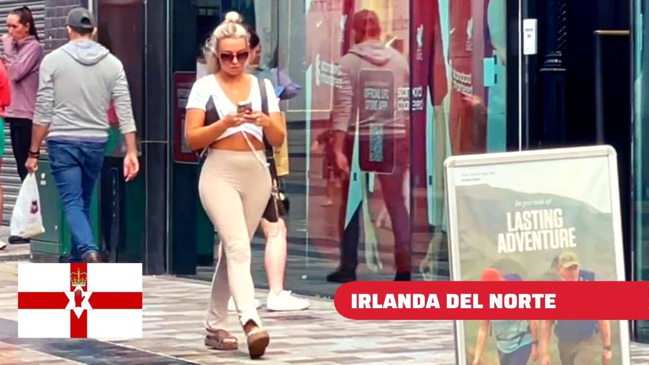 MUJERES de IRLANDA del NORTE, las m-s femeninas de Reino Unido.