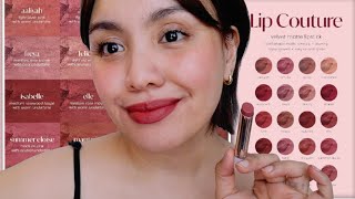 MEGA SWATCH! GRWM Cosmetics Lip Couture