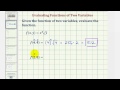 Evaluating Functions and Roots