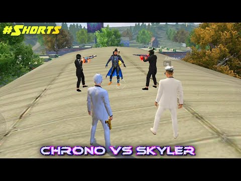 SKYLER VS CHRONO ATTITUDE 😎 | NEVER CHALLENGE CHRONO - GARENA FREE FIRE #Shorts