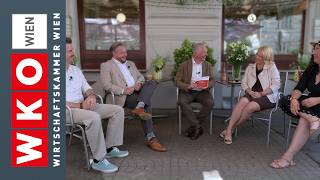 Wirtschaftstalk zeigte, warum Schanigärten die Stadt zusammenhalten