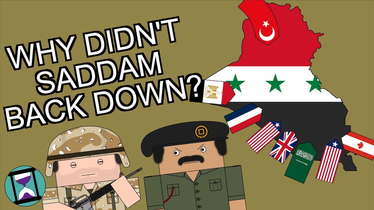 Why didn't Saddam Hussein back down before the Gulf War (Animated History Documentary)