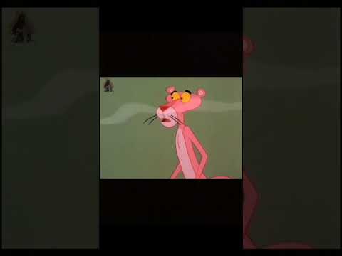Cartoon #pinkpanther pink panther goes on a diet النمر الوردي نزل وزنه