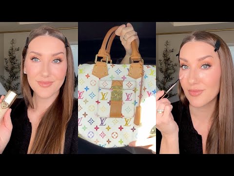 MY OG LV MULTICOLOR, LUNCH (FAIL), LINDSAY LOHAN "GLOW UP" MAKEUP TUTORIAL & NEW FOUNDATION