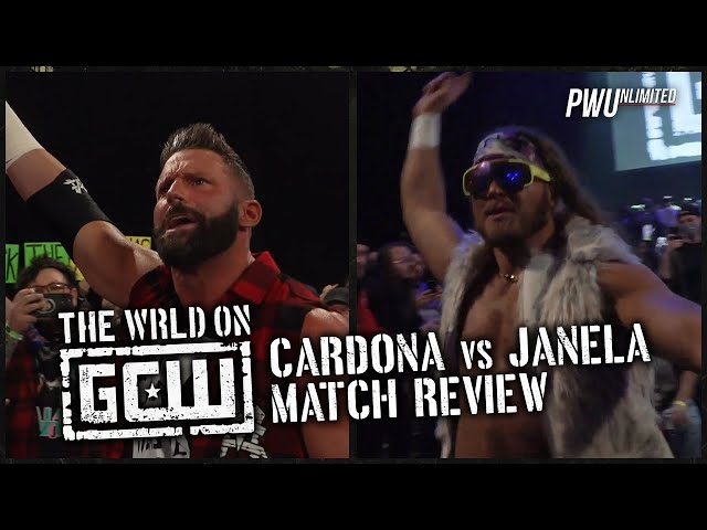 Matt Cardona Vs Joey Janela Match Review | The WRLD On GCW