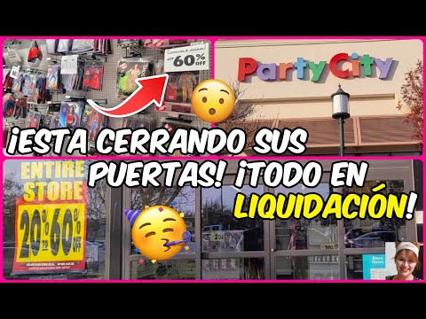 🥳¡PARTY CITY!💲¡MEGA RECORRIDO HASTA 60 %😱MENOS! #recorriod #partycity #descuentos