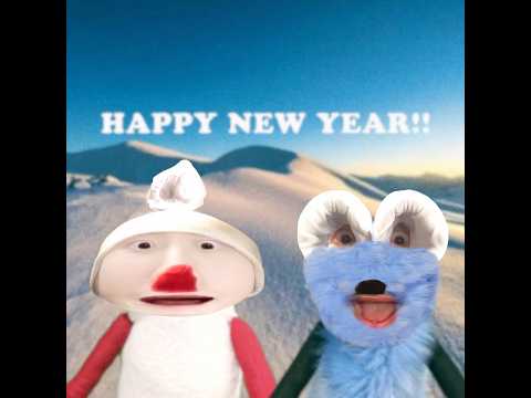 【タイムワイプ】パペットスンスンでハッピーニューイヤー！ #パペットスンスン #スンスン #happynewyear #sunsun #timewarpscan