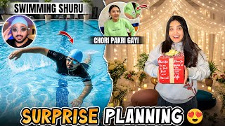 WEIGHT LOSS K LEA SWIMMING START 🏊‍♀️😂 | Hira Ki Chori Pakri Gai 🤣| Anniversary Surprise Ki Tayari♥️