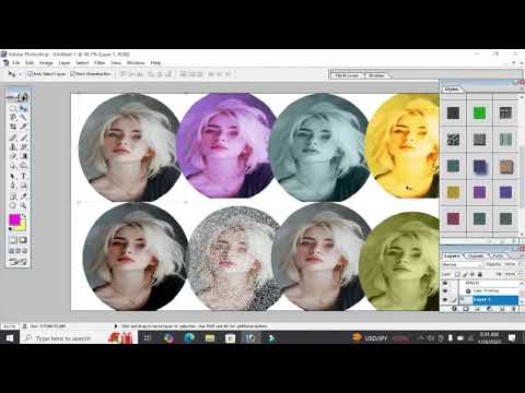 picture size crop and change effects