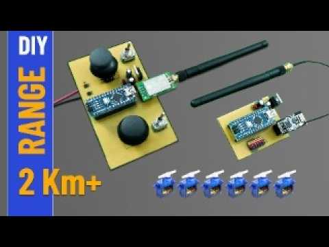 Making 6-Channel Radio Control. English Voice-Over. Remastered Video.