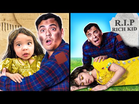 FROM BIRTH TO DEATH OF  ZOEY THE RICH GIRL | FUNNY CRAZY FAMILY SITUATIONS BY CRAFTY HACKS PLUS