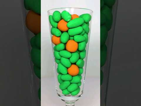 Very Satisfying Bits and Balls Drop Squish Kinetic Sand ASMR #shorts