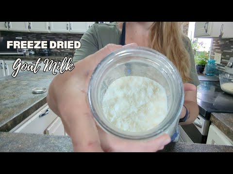 Freeze Dried Goat Milk