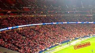 🔴🔴Así de BRUTAL ha sonado el himno del Atlético de Madrid esta noche en el Metropolitano