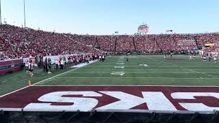 War Memorial Stadium Wave Razorbacks 