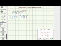 Simplifying Expressions and Exponents