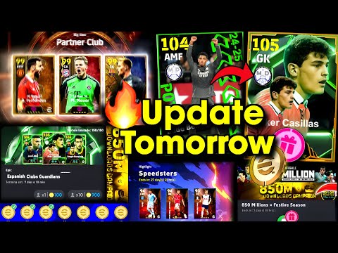 New Version Update & Free Epics 🤩🔥 What Is Coming On Tomorrow In eFootball 2025 Mobile