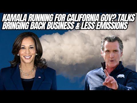 Kamala Considers California Governor Run Talks Less CARB Lower Gas
