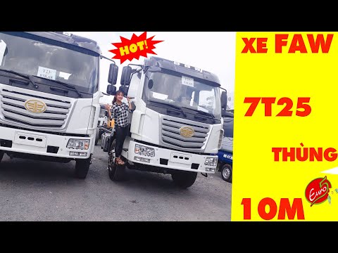 Xe tải Trung Quốc 4x2 thùng dài 9m7  