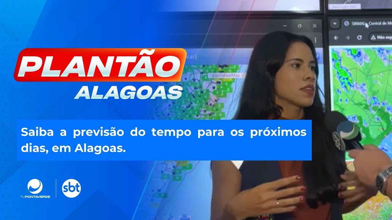 Saiba a previs&atilde;o do tempo para os pr&oacute;ximos dias, em Alagoas.