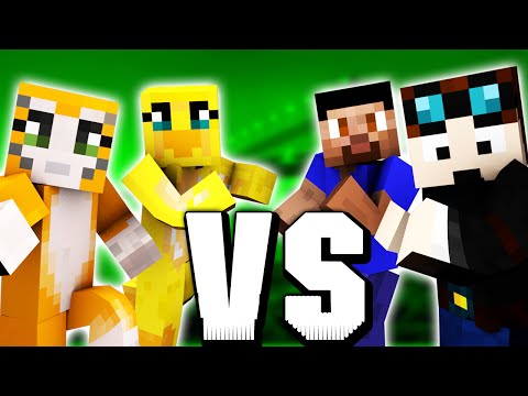 Minecraft BUILD BATTLE #4 TheDiamondMinecart & Vikkstar vs Stampylonghead & Sqaishey @ Minecon 2015