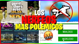 7 NERFEOS MAS GRANDES de GTA ONLINE!