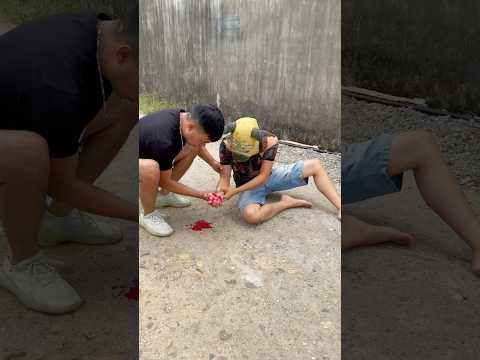 Brave, kind dog 🐶👍 #trending #dog #viralvideo #shortvideo