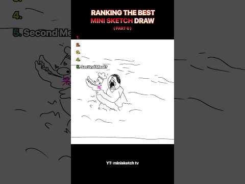 Ranking the BEST MiniSketch DRAW part 6 ๐ซจ #shorts
