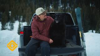 A day in the life of an Avalanche Dog | Big Sky x Rivian