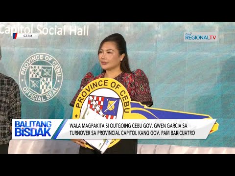 Balitang Bisdak: Kanhi Cebu Gov. Gwen Garcia, Wala Mopakita sa Turnover