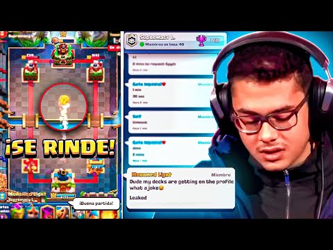 MOHAMEDLIGHT FUERA DE CONTROL, LO NUNCA VISTO EN EL MUNDIAL DE CLASHROYALE