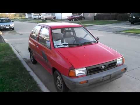 1993 Ford festiva owners manual #1