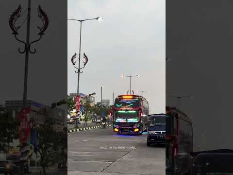 DIAJAK GABUT NAEK BUS GPSA BLACK EAGLE