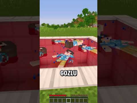KANLI BORALO HAVUZU 🤯 #shorts #minecraft